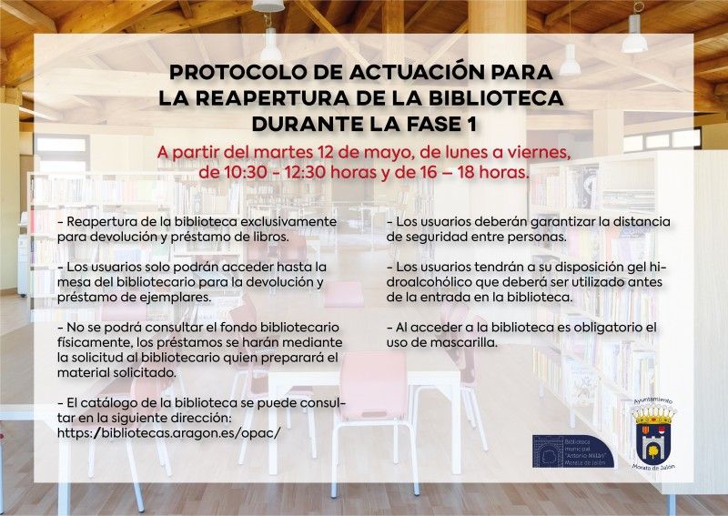 Reabre la Biblioteca Municipal