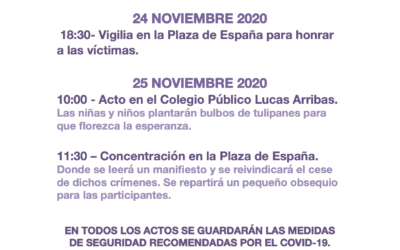 Morata conmemora el Día Internacional de la Eliminación de la Violencia contra la Mujer con diversos actos