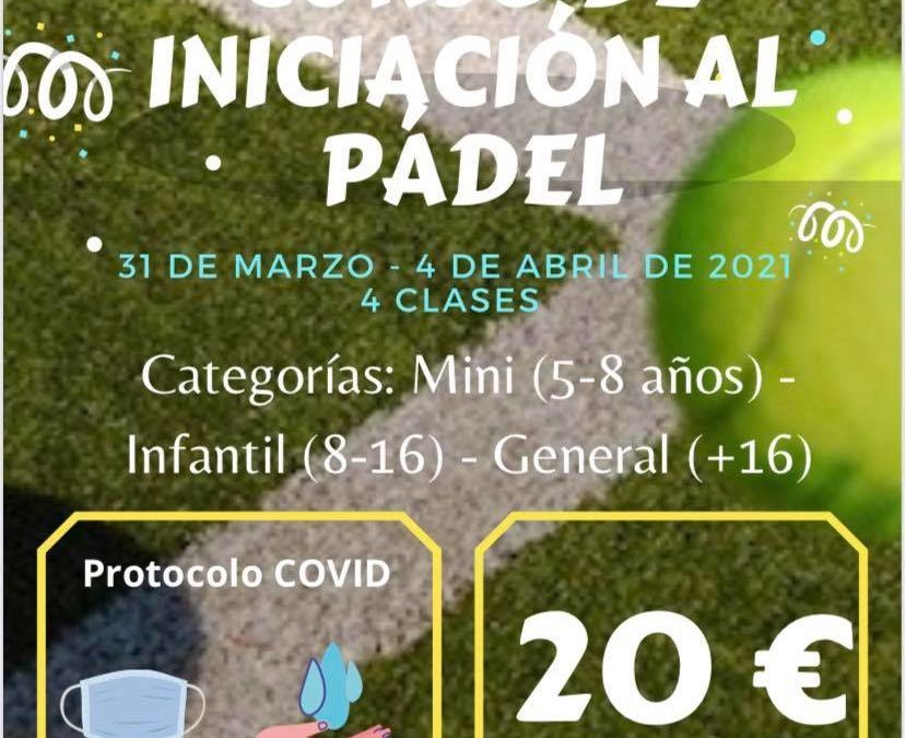 Curso de iniciación al pádel