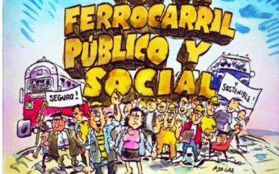 Convocada una nueva concentración en defensa del ferrocarril el próximo domingo 18 de abril a las 9:30 horas