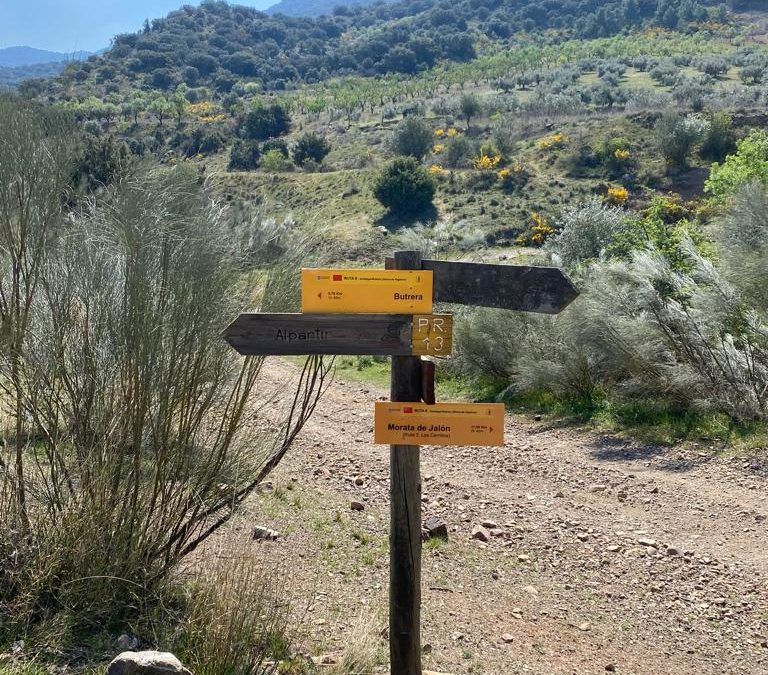 Los voluntarios reponen las señales vandalizadas