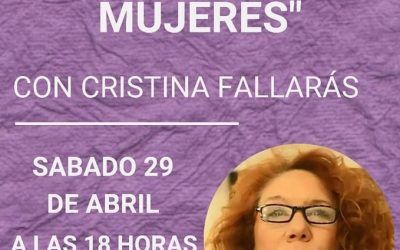 La escritora Cristina Fallarás protagonista de una charla en Morata de Jalón