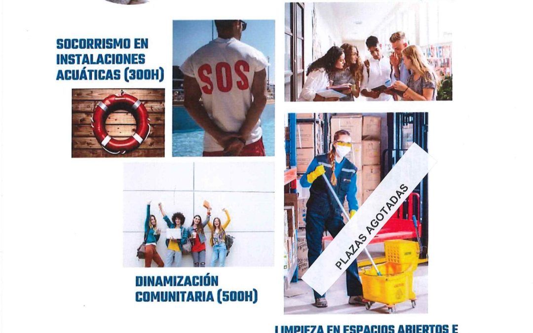 Oferta de cursos de formación subvencionada