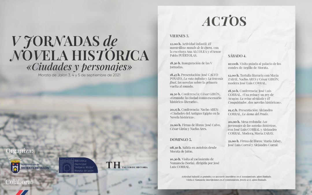 Morata de Jalón celebra la quinta edición de sus Jornadas de Novela Histórica