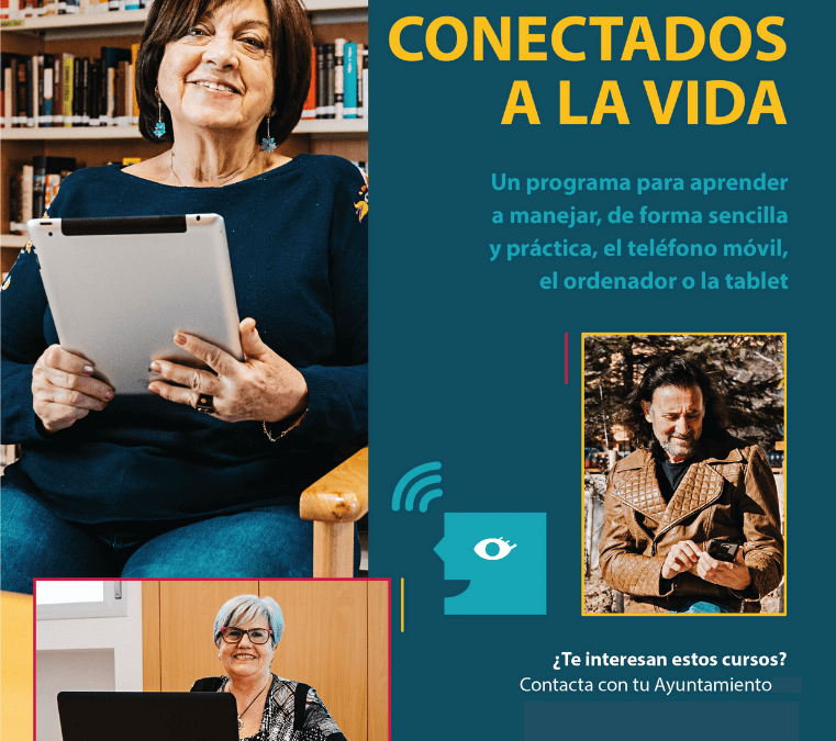 Cursos gratuitos dentro del Programa “Conectados a la Vida” del Gobierno de Aragón
