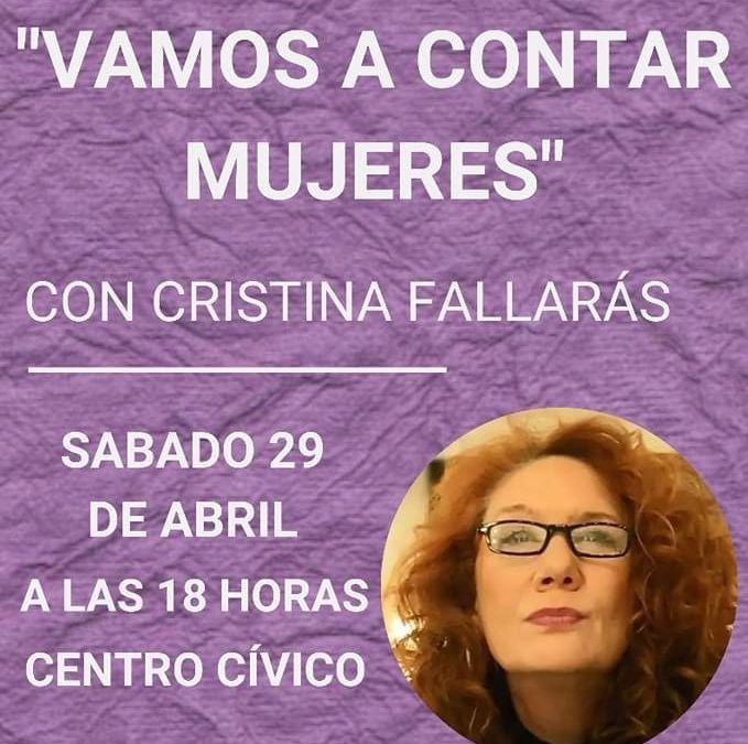 La escritora Cristina Fallarás protagonista de una charla en Morata de Jalón